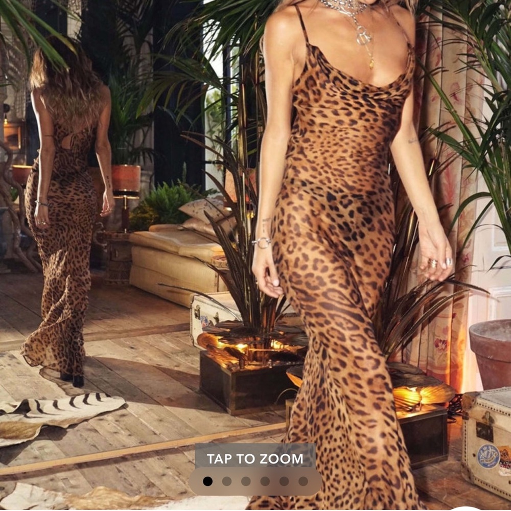 Rat & Boa Valentina Dress Leopard